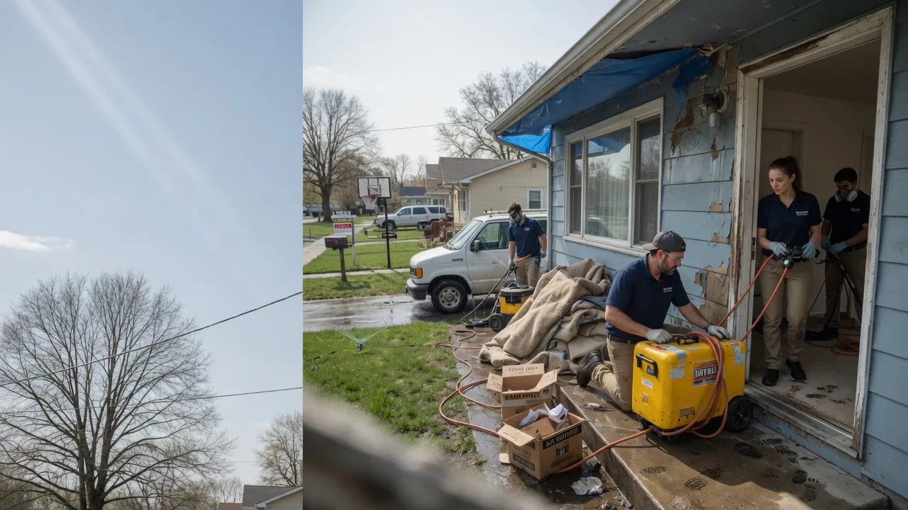 Basement Flood Cleanup in Greene, RI near me